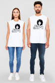 The Doors Beyaz Unisex Kolsuz Tişört