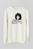 The Doors Beyaz Unisex Sweatshirt