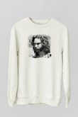 The Doors Beyaz Unisex Sweatshirt