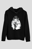 The Doors Siyah Unisex Hoodie
