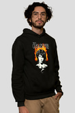 The Doors Siyah Unisex Kapüşonlu Sweatshirt