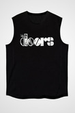 The Doors Siyah Unisex Kolsuz Tişört