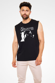 The Doors Siyah Unisex Kolsuz Tişört