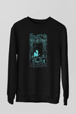 The Doors Siyah Unisex Sweatshirt