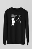 The Doors Siyah Unisex Sweatshirt