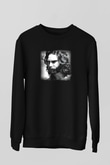 The Doors Siyah Unisex Sweatshirt