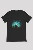 The Elder Scrolls Online Siyah Unisex V Yaka Tişört T-Shirt
