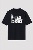The Evil Dead Siyah Unisex Oversize Tişört T-Shirt