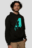 The Exorcist Siyah Unisex Kapüşonlu Sweatshirt