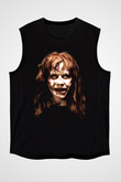 The Exorcist Siyah Unisex Kolsuz Tişört