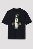 The Exorcist Siyah Unisex Oversize Tişört
