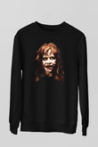The Exorcist Siyah Unisex Sweatshirt