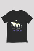 The Exorcist Siyah Unisex  V Yaka Tişört