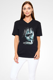 The Exorcist Siyah Unisex V Yaka Tişört