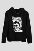 The Exploited Siyah Unisex Hoodie