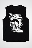 The Exploited Siyah Unisex Kolsuz Tişört