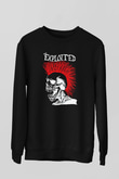 The Exploited Siyah Unisex Sweatshirt