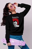The Exploited Siyah Unisex Sweatshirt