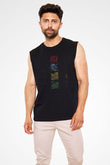 The Fifth Element Siyah Unisex  Kolsuz Tişört