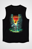 The Fifth Element Siyah Unisex Kolsuz Tişört