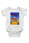 The Flintstones Taş Devri Beyaz Bebek Body - Zıbın