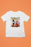 The Flintstones Taş Devri Beyaz Unisex  Çocuk Tişört