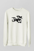 The Jam Beyaz Unisex Sweatshirt