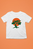 The Karate Kid Baskılı Beyaz Unisex Çocuk Tişört