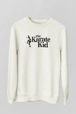 The Karate Kid Beyaz Unisex Sweatshirt