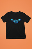 The Legend of Zelda Baskılı Siyah Unisex Çocuk Tişört