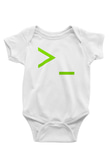 The Matrix Baskılı Beyaz Unisex Bebek Body - Zıbın