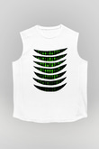 The Matrix Beyaz Unisex Kolsuz Tişört