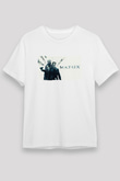The Matrix Beyaz Unisex Tişört T-Shirt