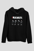 The Menzingers Siyah Unisex Kapüşonlu Sweatshirt
