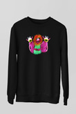 The Muppets Siyah Unisex Sweatshirt
