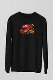 The Muppets Siyah Unisex Sweatshirt