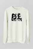 The Police Beyaz Unisex Sweatshirt