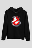 The Real Ghostbusters Hayalet Avcıları Siyah Unisex Hoodie