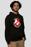 The Real Ghostbusters Hayalet Avcıları Siyah Unisex Hoodie