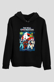 The Real Ghostbusters Hayalet Avcıları Siyah Unisex Hoodie