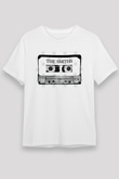 The Smiths Baskılı Unisex Beyaz Tişört - Tshirt