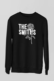 The Smiths Baskılı Unisex Siyah Sweatshirt