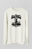 The Sword Beyaz Unisex Sweatshirt