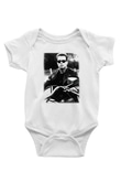 The Terminator Baskılı Beyaz Unisex Bebek Body - Zıbın