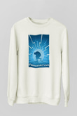 The Terminator Beyaz Unisex Sweatshirt
