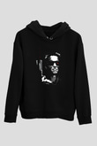 The Terminator Siyah Unisex Kapşonlu Sweatshirt