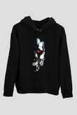 The Terminator Siyah Unisex Kapşonlu Sweatshirt