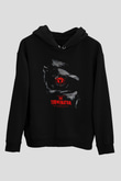 The Terminator Siyah Unisex Kapşonlu Sweatshirt
