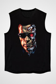 The Terminator Siyah Unisex Kolsuz Tişört