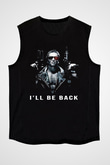 The Terminator Siyah Unisex Kolsuz Tişört